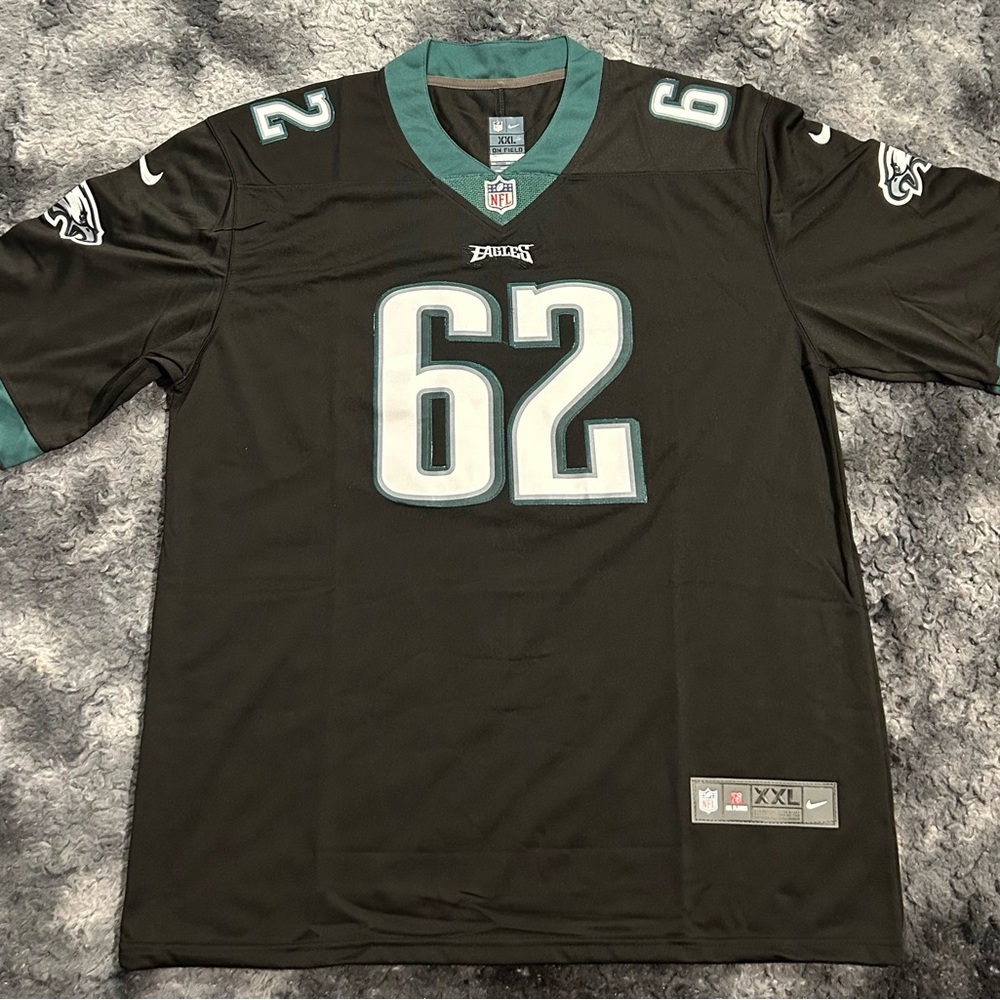 Philadelphia Eagles Jason Kelce Black Jersey Size XXL
